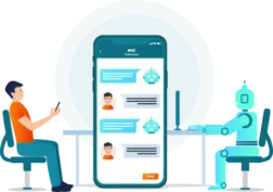 #AI Chatbot With Human Support
