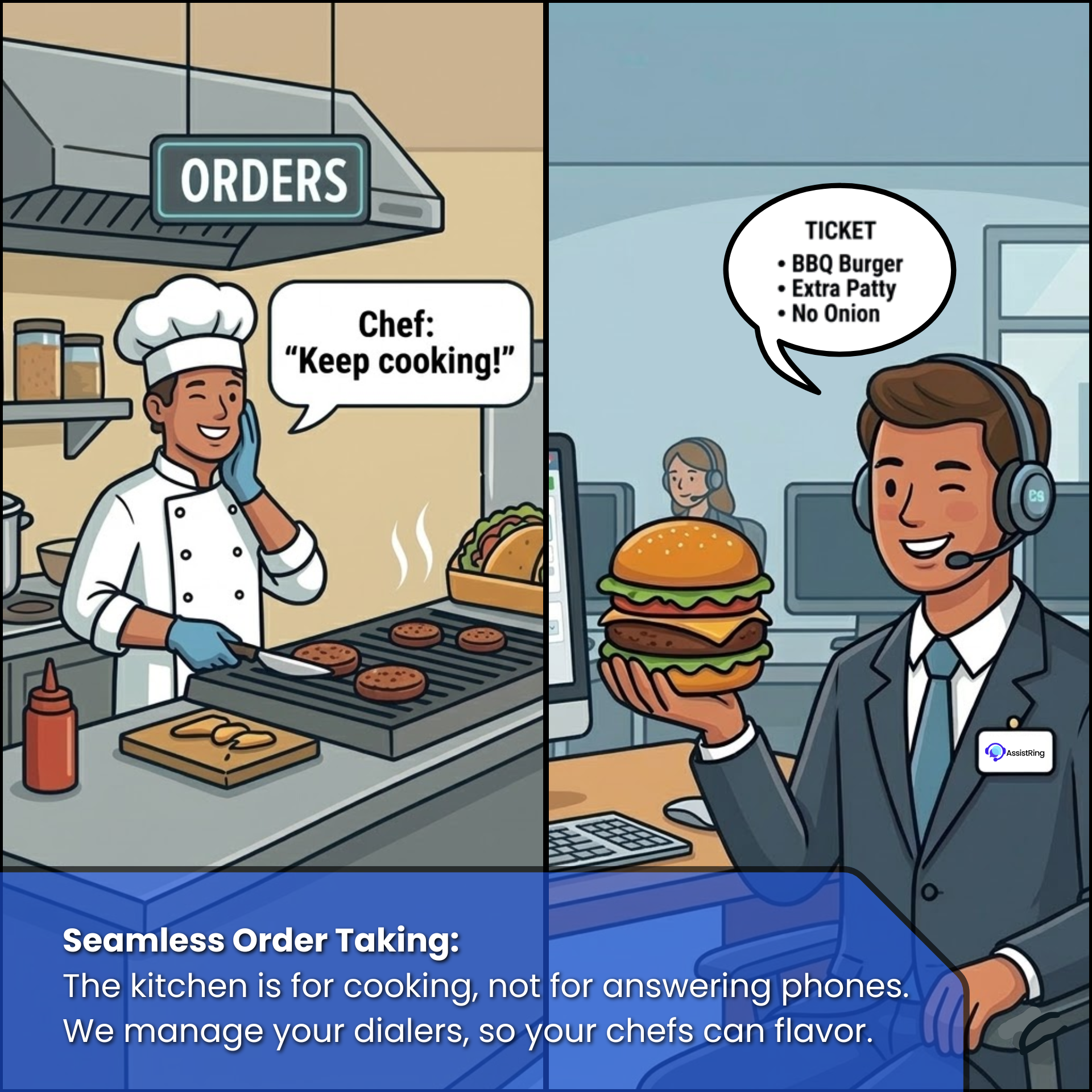 Seamless Order Taking