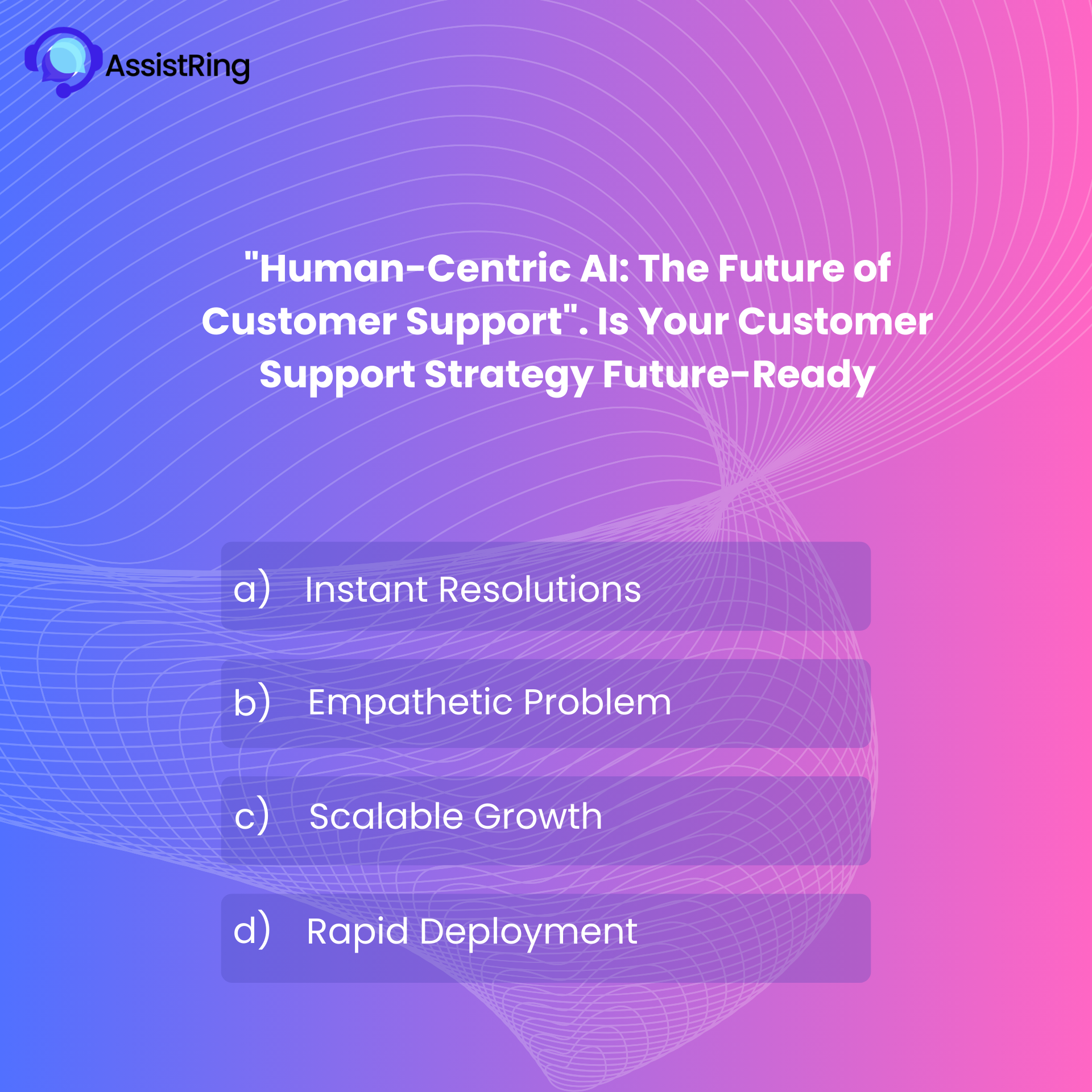 Human Centric AI