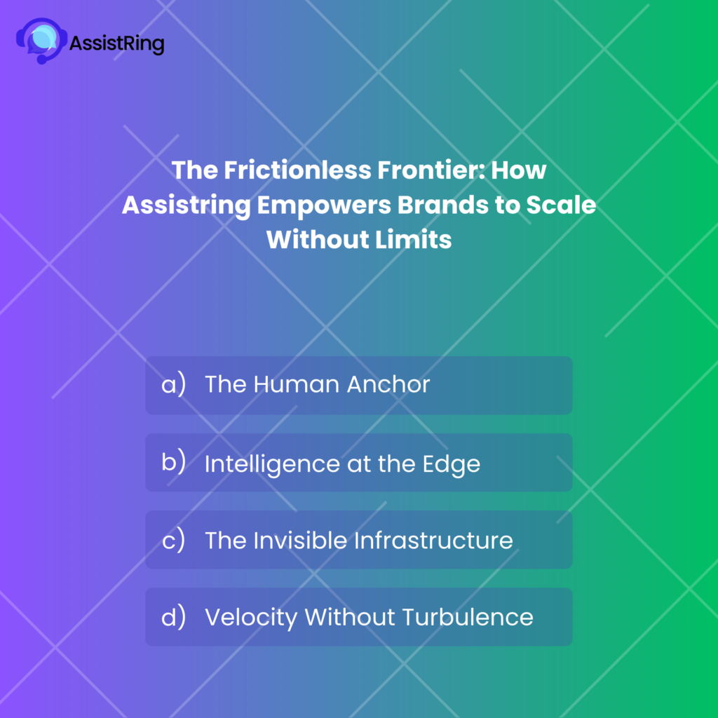 The Frictionless Frontier
