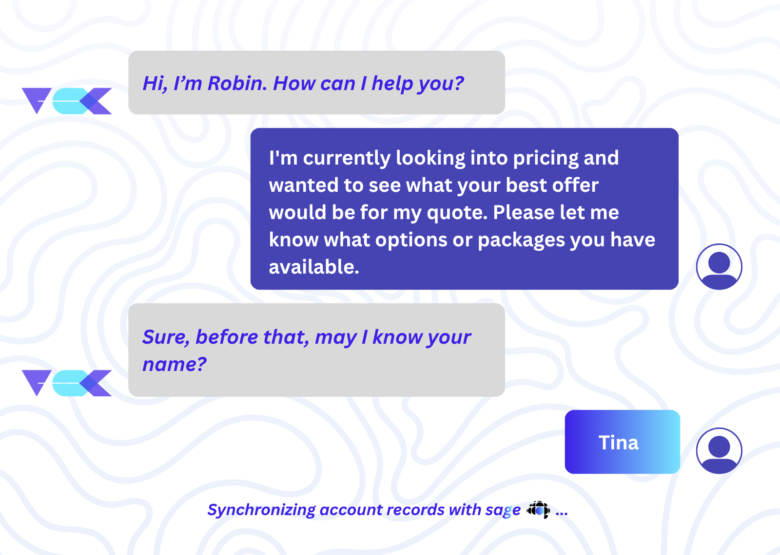 Sync with real-time data